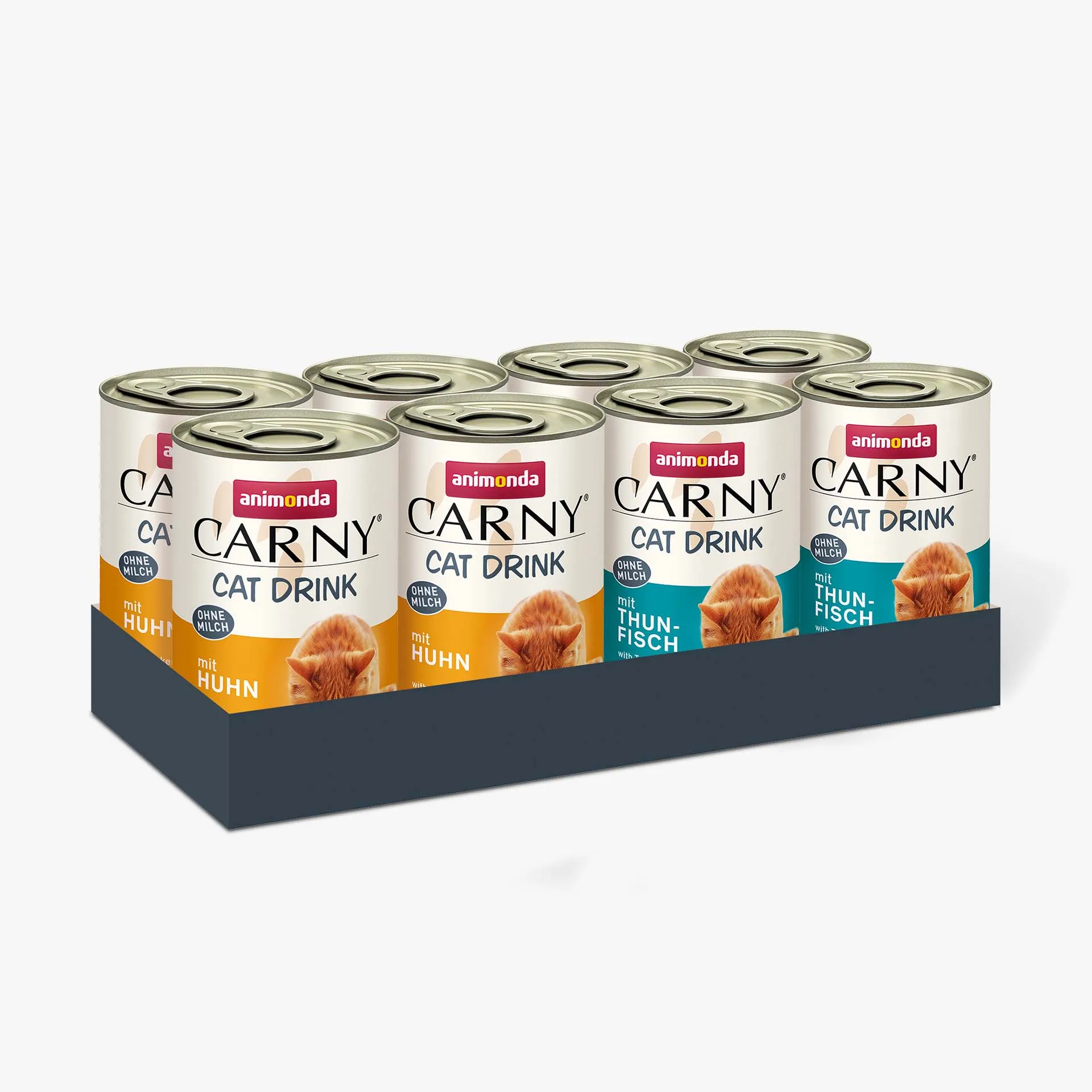 Animonda Carny Cat Drink Mixpack zur Förderung der Flüssigkeitsaufnahme bei Katzen