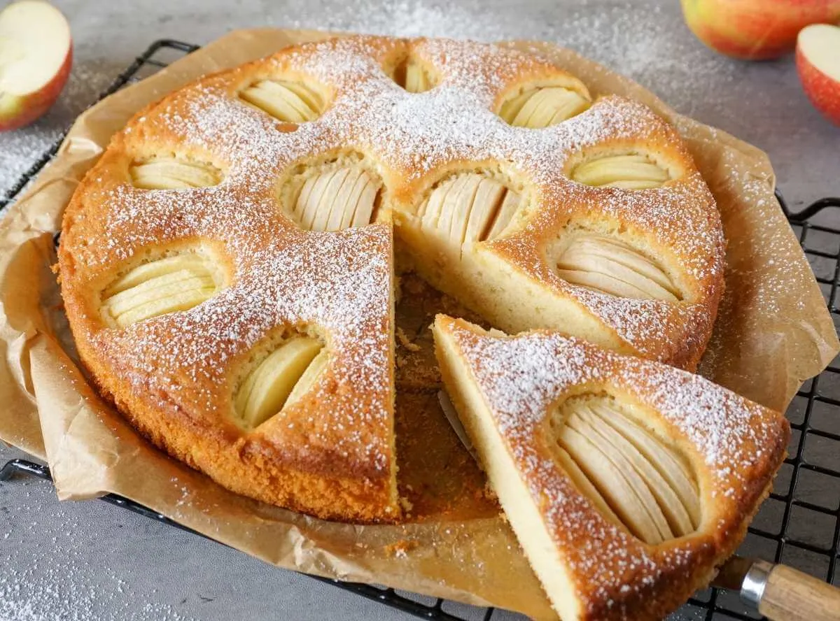 Apfelkuchen – rasend schnelles Rezept