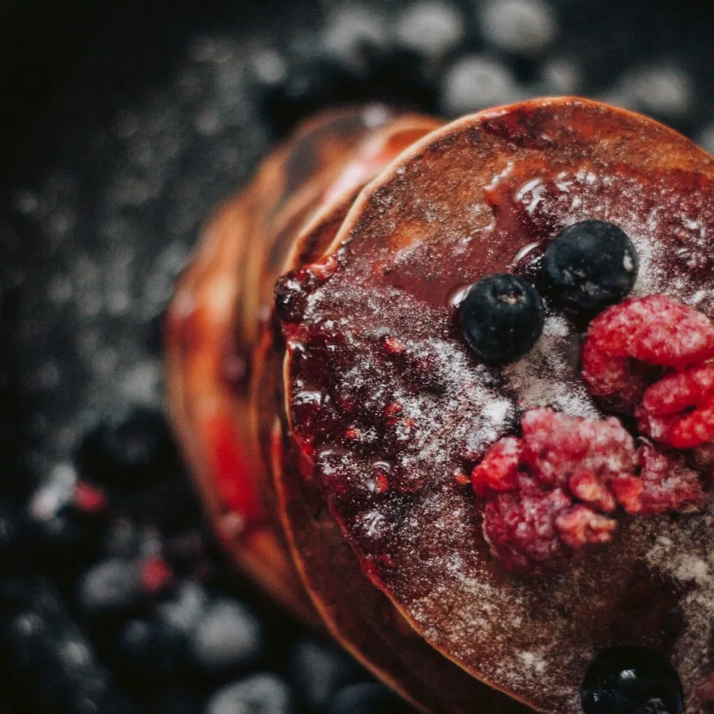 Apfelpfannkuchen als eiweißreiches Rezept