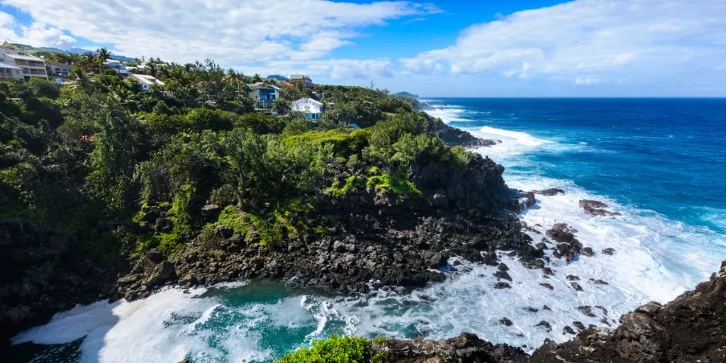 Atemberaubende Landschaft auf La Réunion
