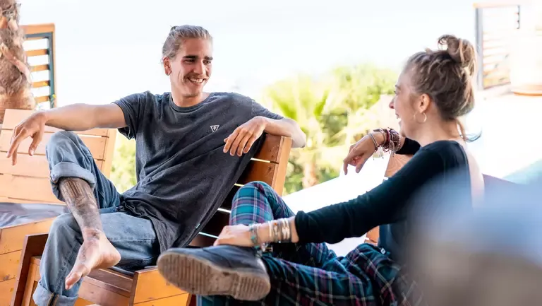 Ausblick vom Sea View Surfcamp