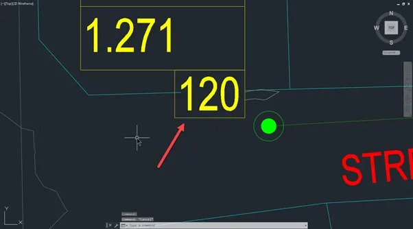 AutoCAD Text-Hintergrundmaske - Das Ergebnis