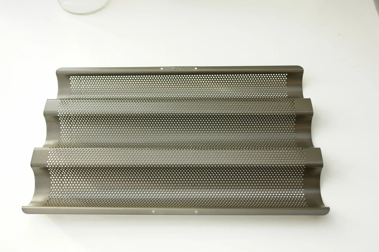 Baguetteblech mit geformten Baguettes