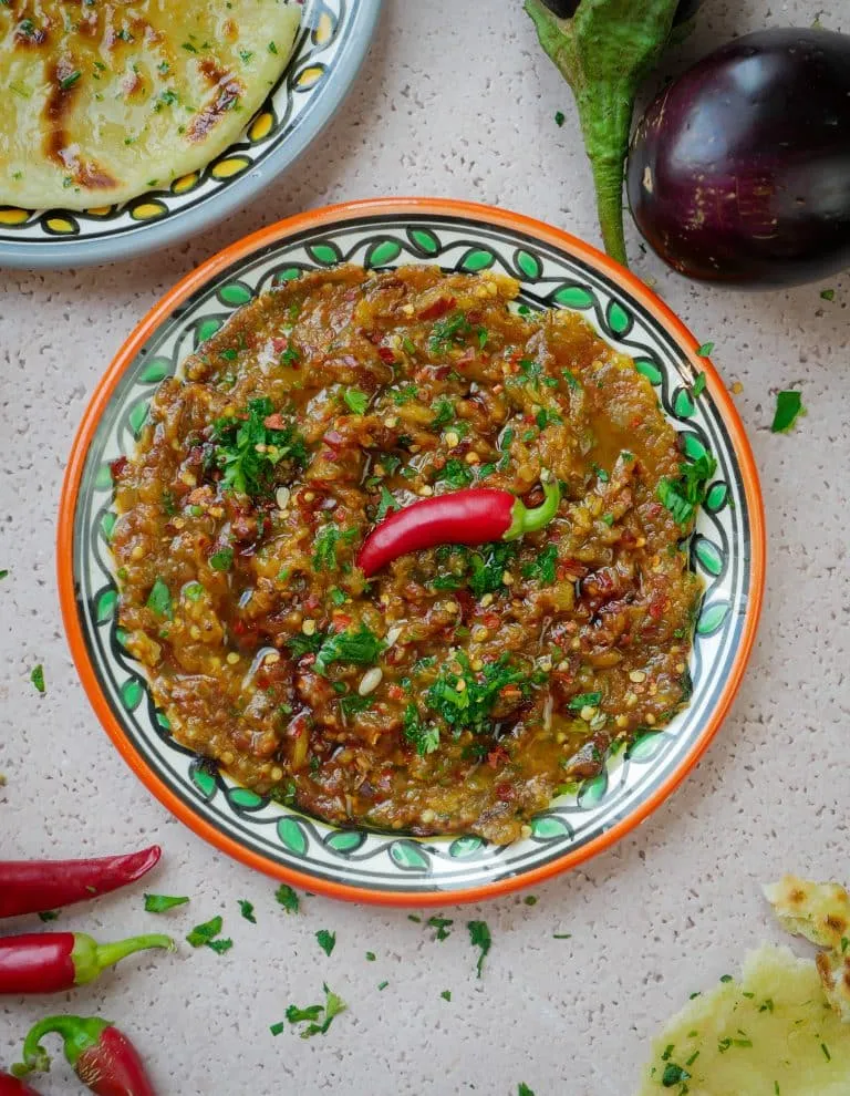 Baingan ka Bharta Rezept