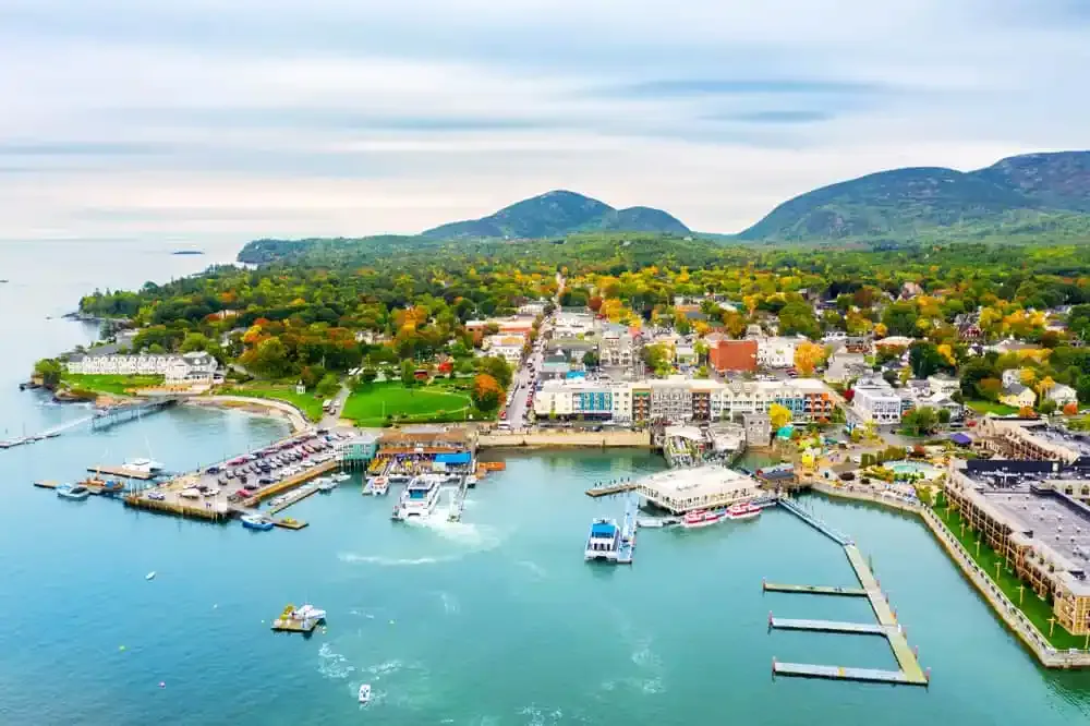 Bar Harbor in Maine