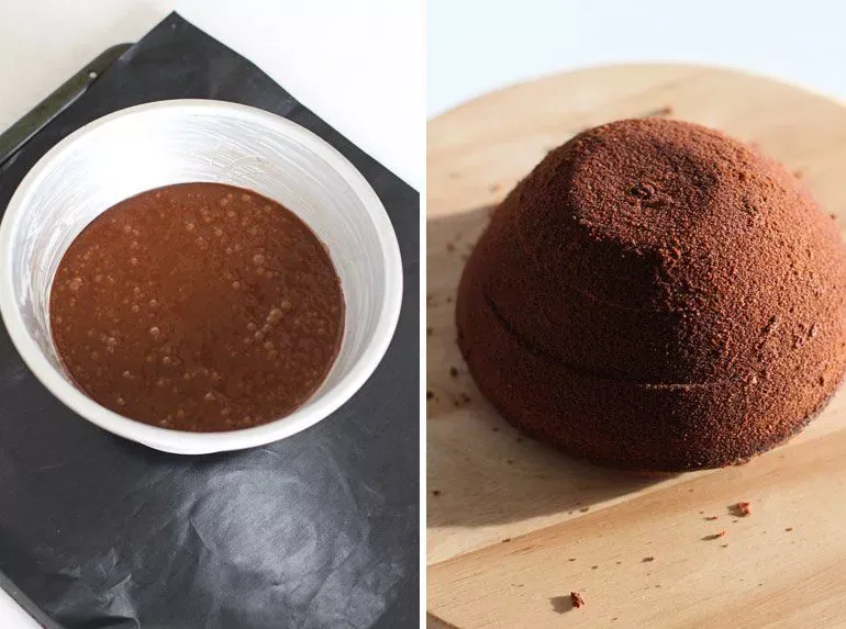 Barbie Torten vorbereiten