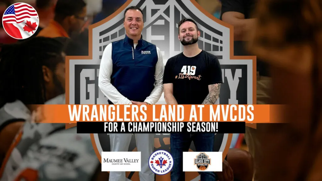 Basketballspieler des Glass City Wranglers-Teams in Aktion