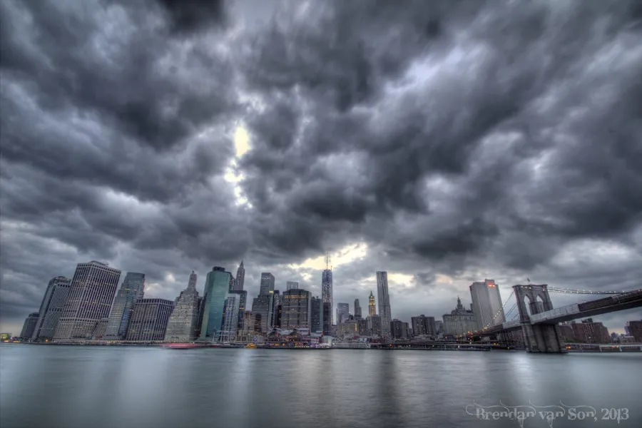 Beispiel eines dramatischen und surrealen HDR-Bildes mit intensiven Farben