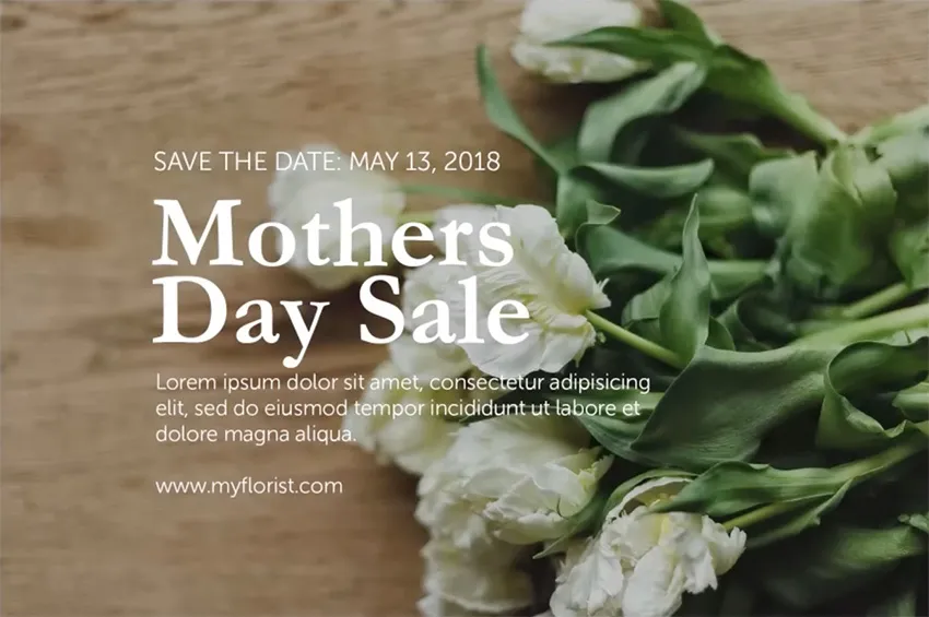 Beispiel eines in Photoshop erstellten Flyers