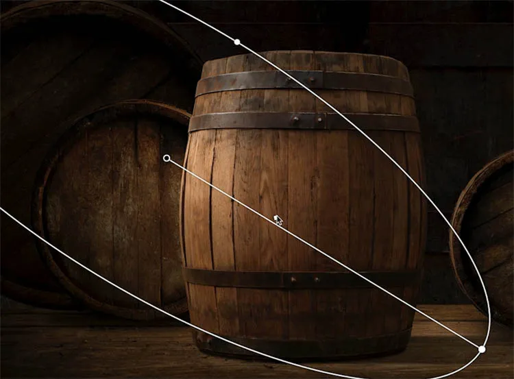 Beispiel für erzeugten Lichteffekt