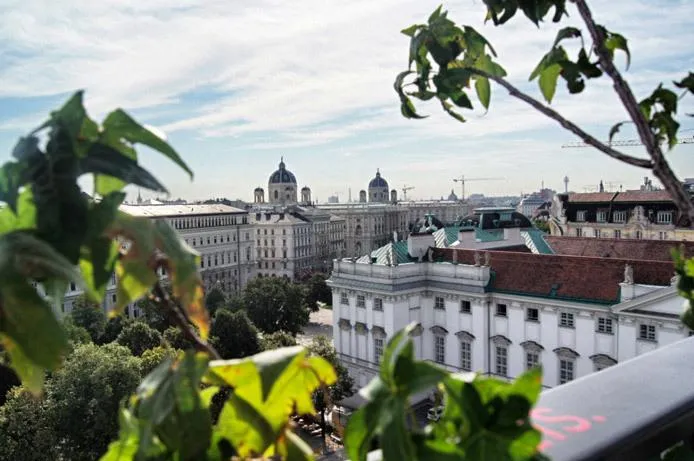 Beste Aussicht über Wien vom 25hours Hotel