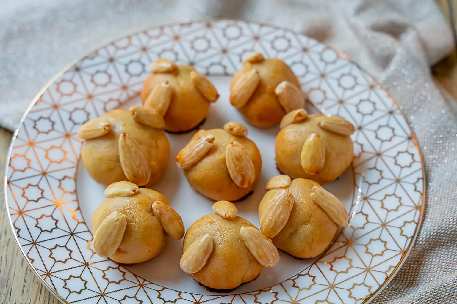 Bethmännchen – Traditionelles Marzipan-Weihnachtsgebäck mit Mandeln