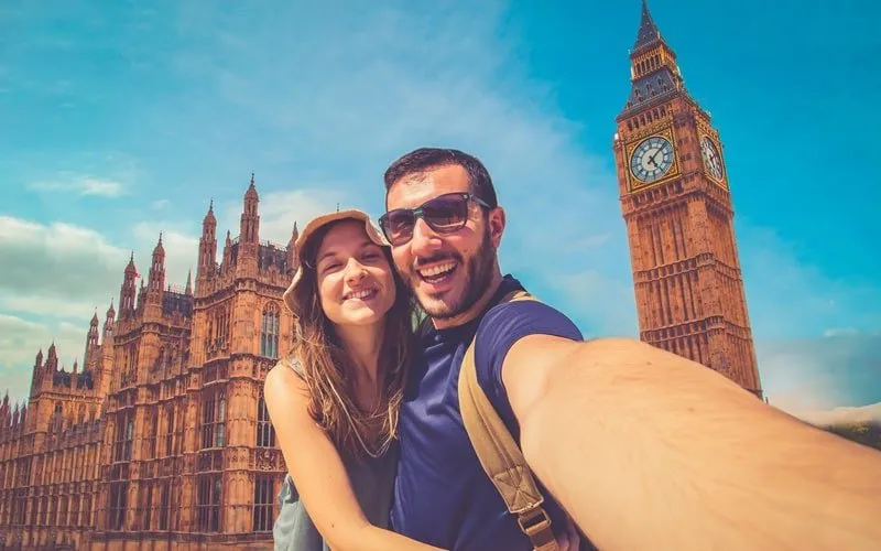 Big Ben und Skyline von London