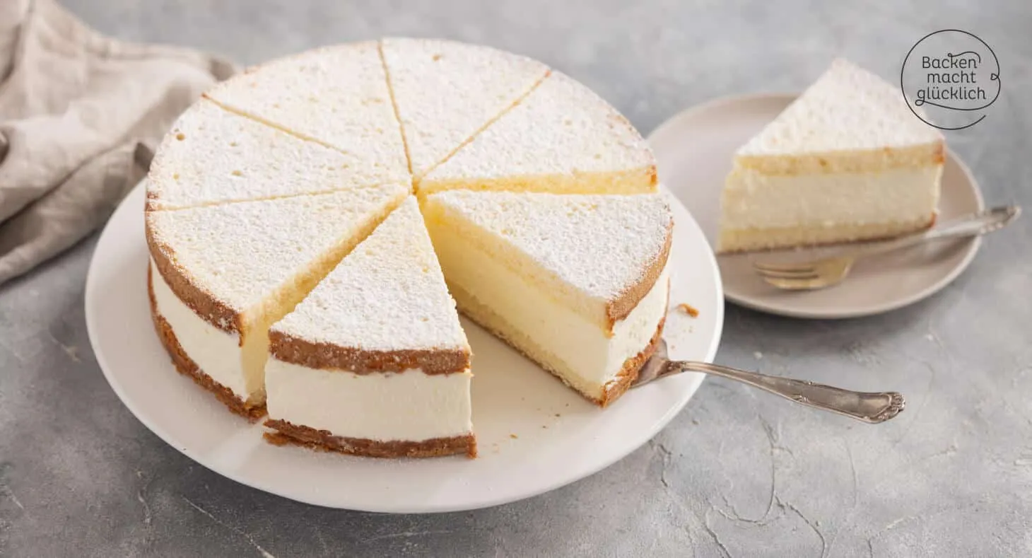 Biskuitboden für Käse-Sahne-Torte