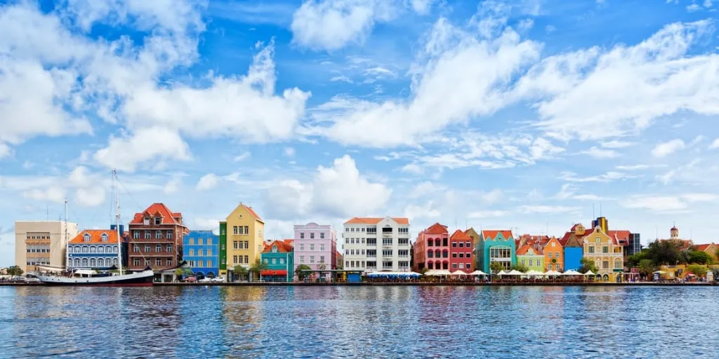 Blaue Küste von Curaçao