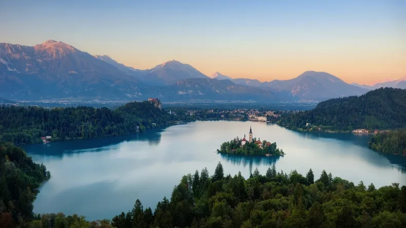 Blejski Otok Slowenien