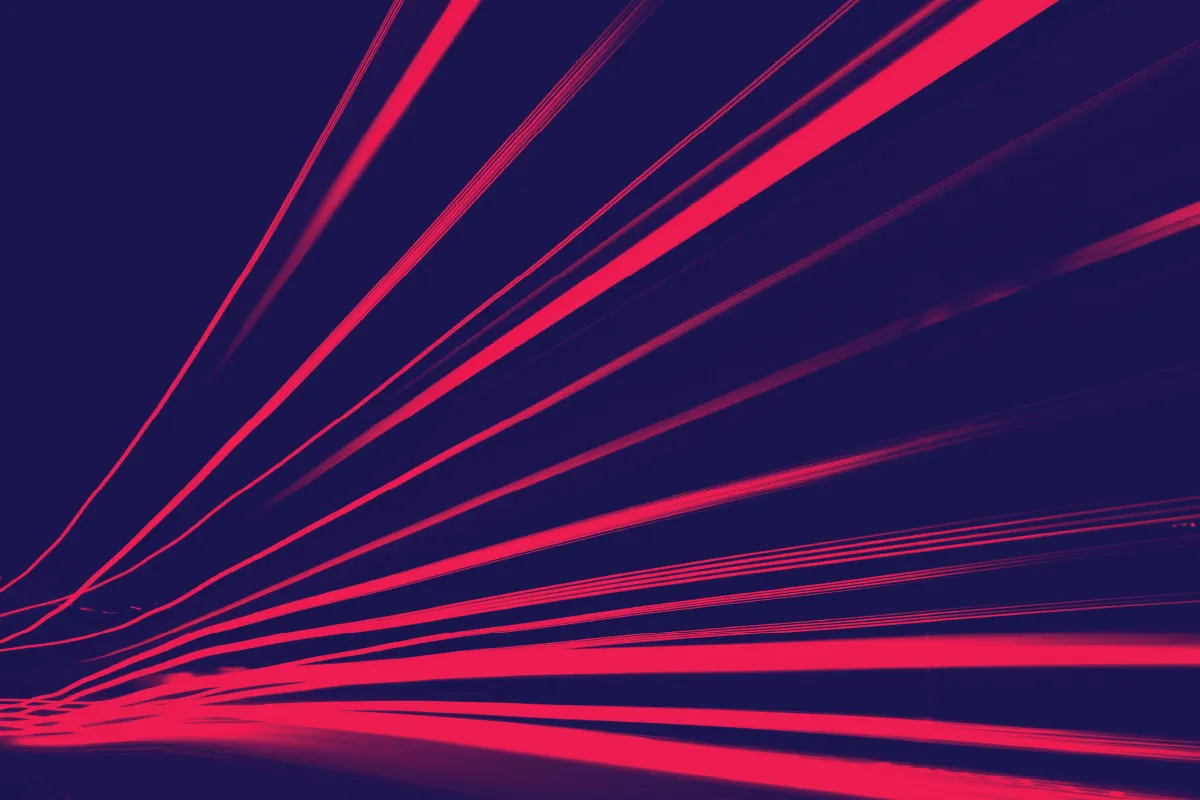 Blick auf eine moderne Produktionsanlage für Halbleiterkomponenten.