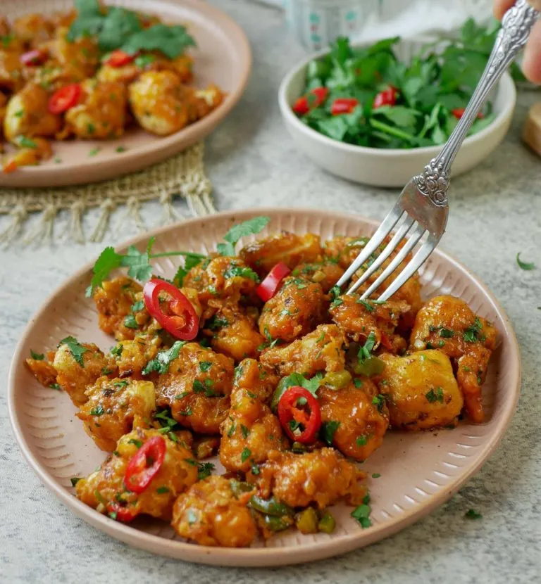 Blumenkohl Wings - Gobi Manchurian