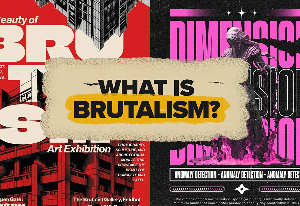 Brutalistisches Design