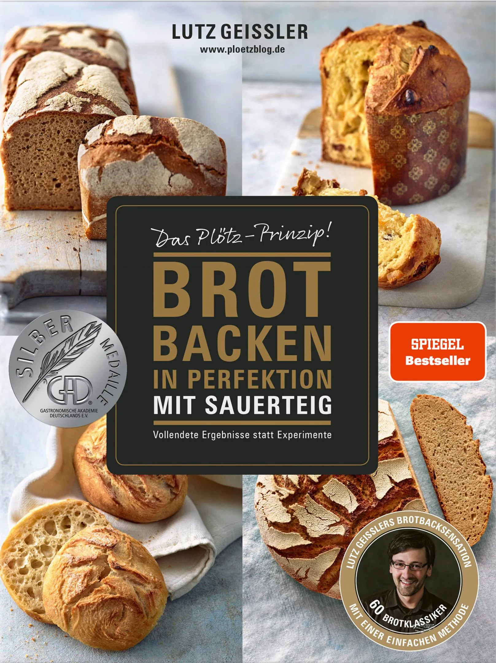 Buchcover von „Brot backen in Perfektion mit Sauerteig“
