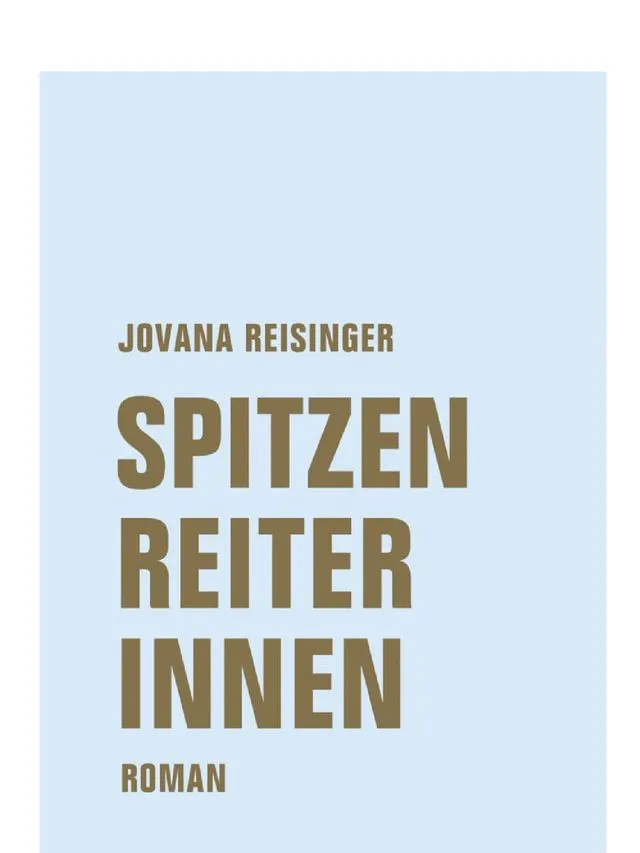 Buchcover von "Spitzenreiterinnen" von Jovana Reisinger