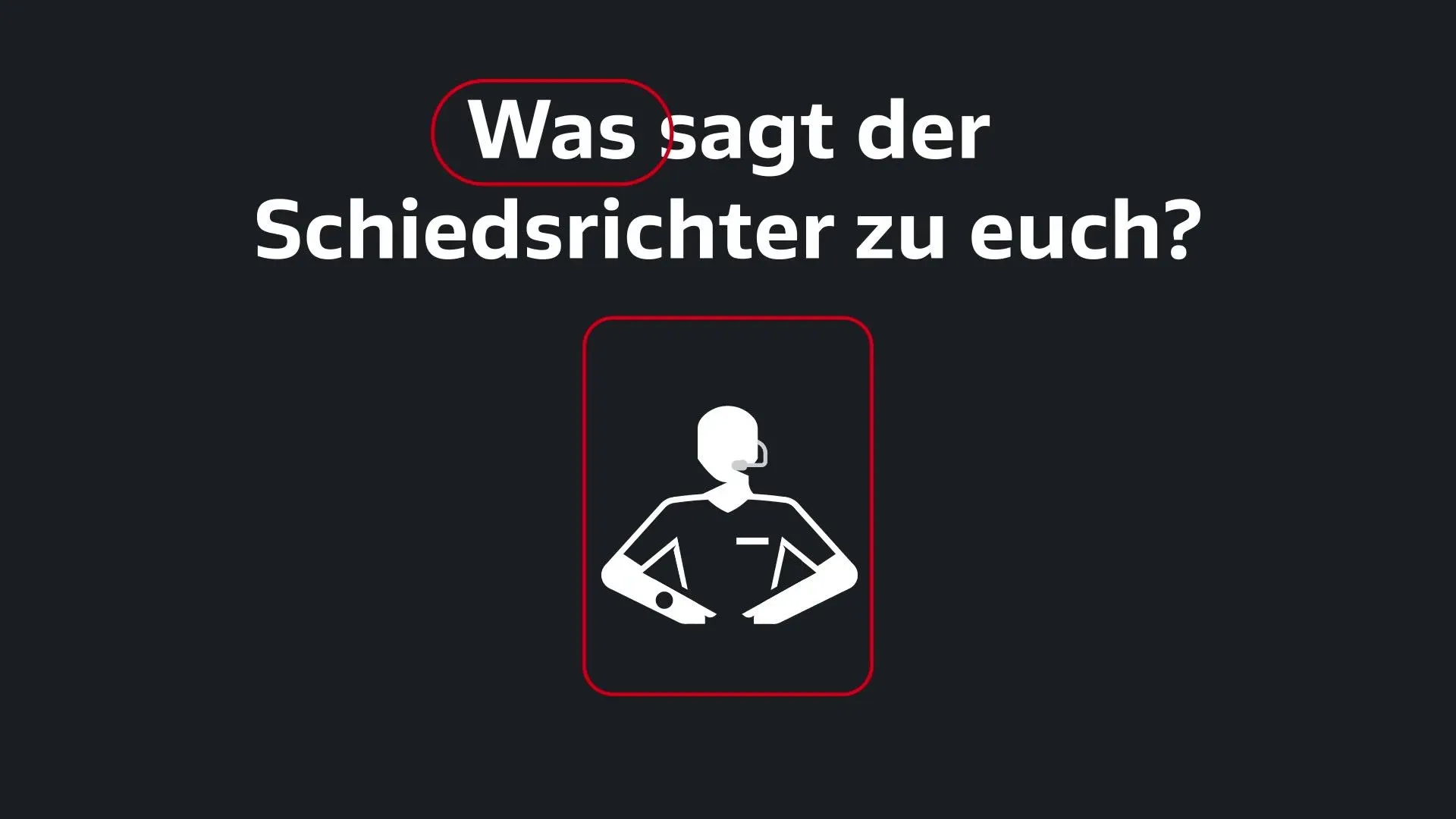 Bundesliga-Schiedsrichter in Aktion während eines intensiven Moments