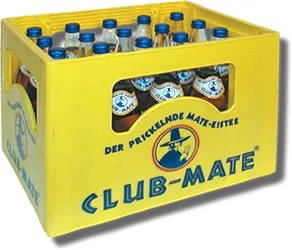 Club-Mate im Kasten
