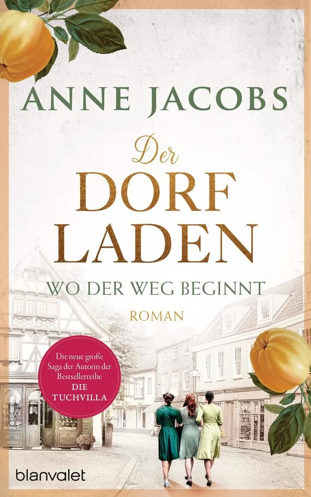 Cover-Sammlung der Bücher von Anne Jacobs, darunter Tuchvilla- und Gutshaus-Reihe
