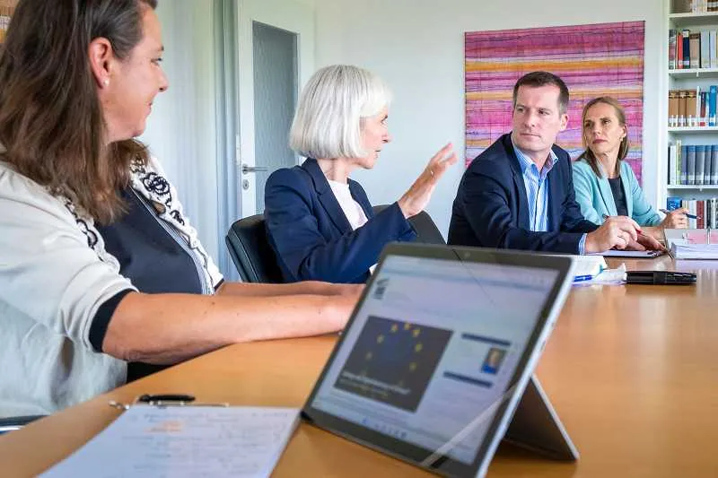 Das Hauptgebäude der Akademie für Politische Bildung in Tutzing