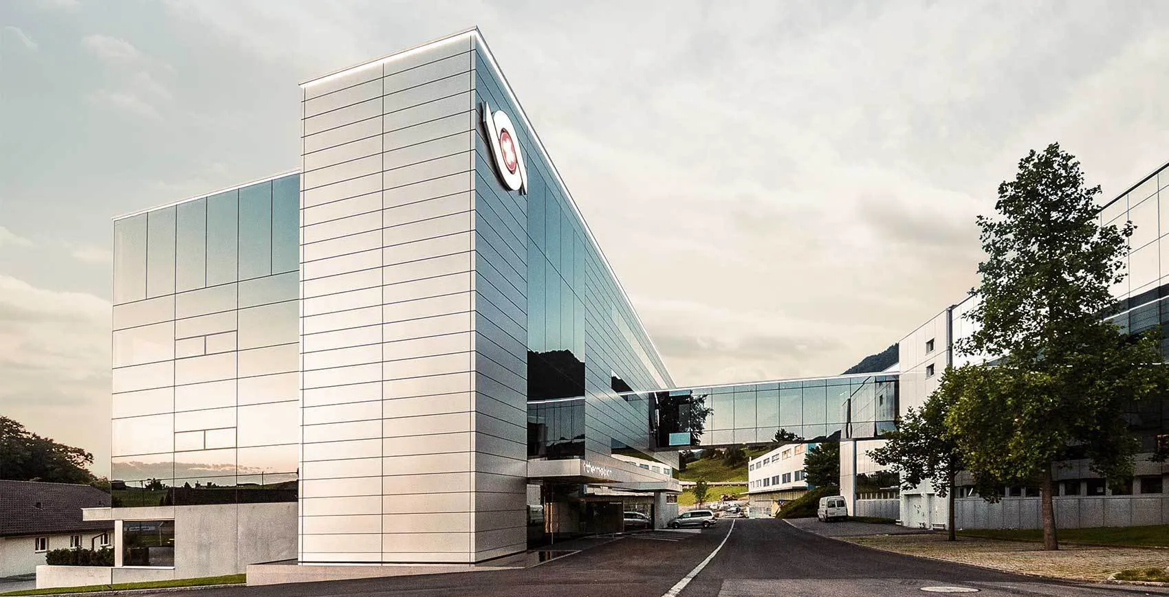 Das Hauptgebäude von Thermoplan