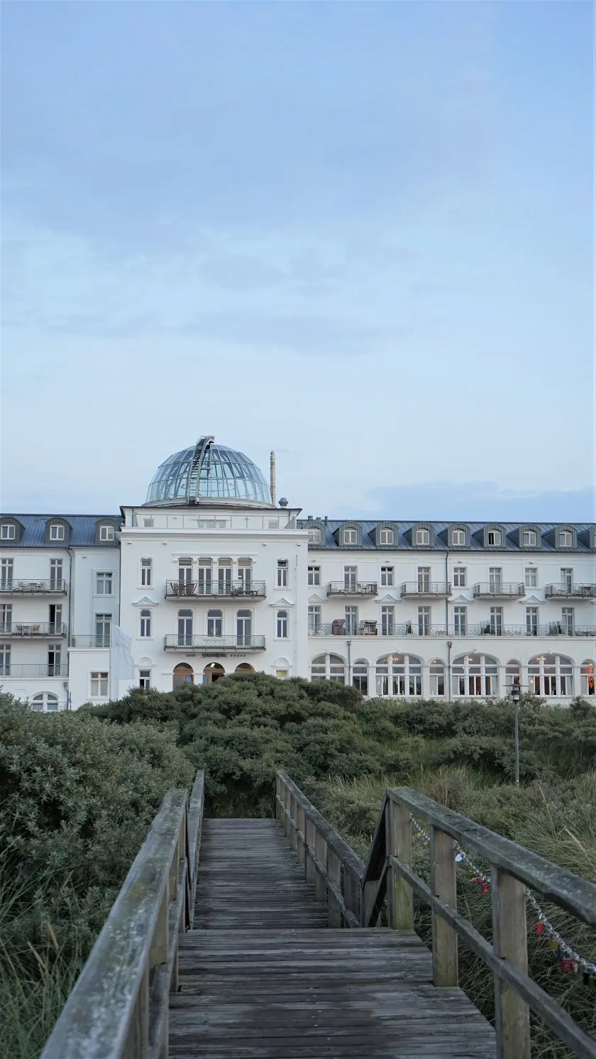 Das majestätische Strandhotel Kurhaus Juist