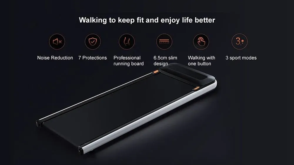 Das schlanke Design des Xiaomi Urevo U1 Walking Pads