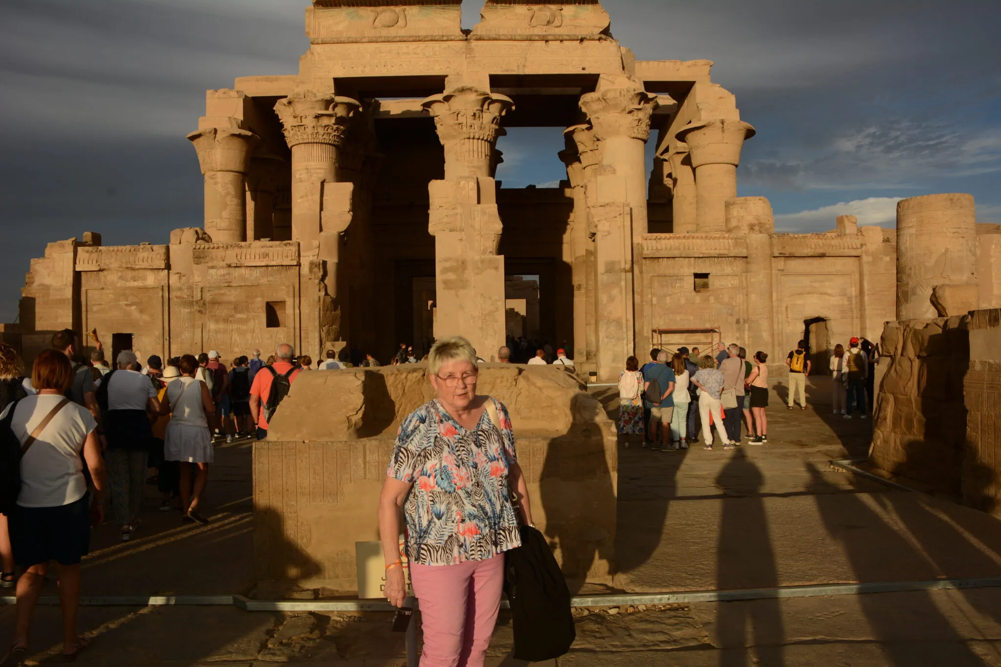 Der beeindruckende Doppeltempel von Kom Ombo am Nilufer