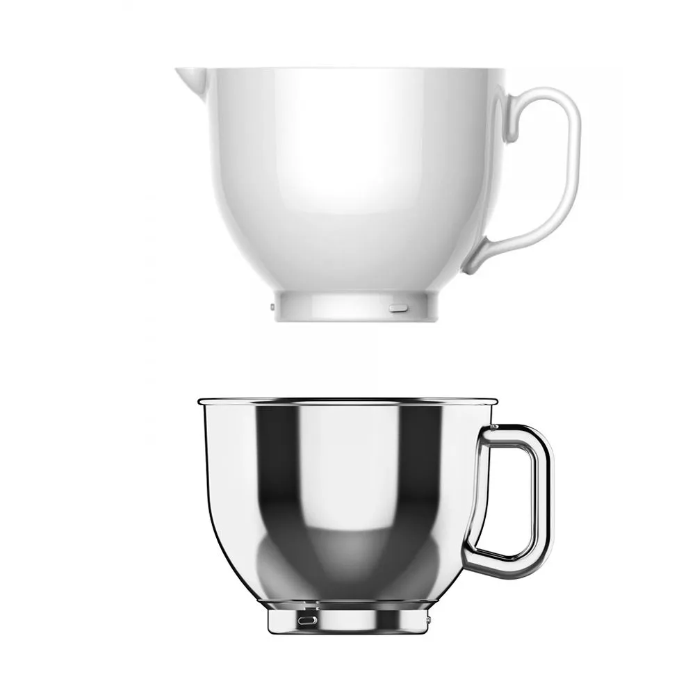 Der Schneebesen-Aufsatz der Gastroback Küchenmaschine, ideal für leichte Teige und zum Aufschlagen von Eiern oder Sahne.