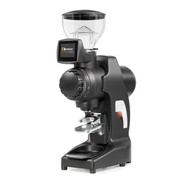 Detailansicht einer Kaffeemühle Quamar Sirio-Q in Schwarz