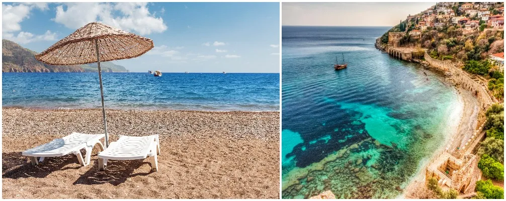 Die beliebten Ferienorte Side & Alanya garantieren einen perfekten Badeurlaub in der Türkei