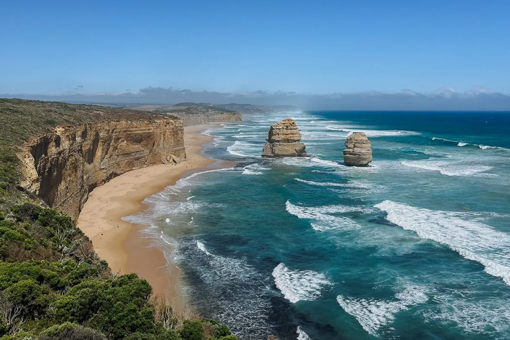 Die ikonischen Twelve Apostles an der Great Ocean Road in Australien