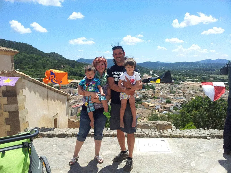 Die imposante Burg von Capdepera auf Mallorca, Schauplatz eines Mittelaltermarktes