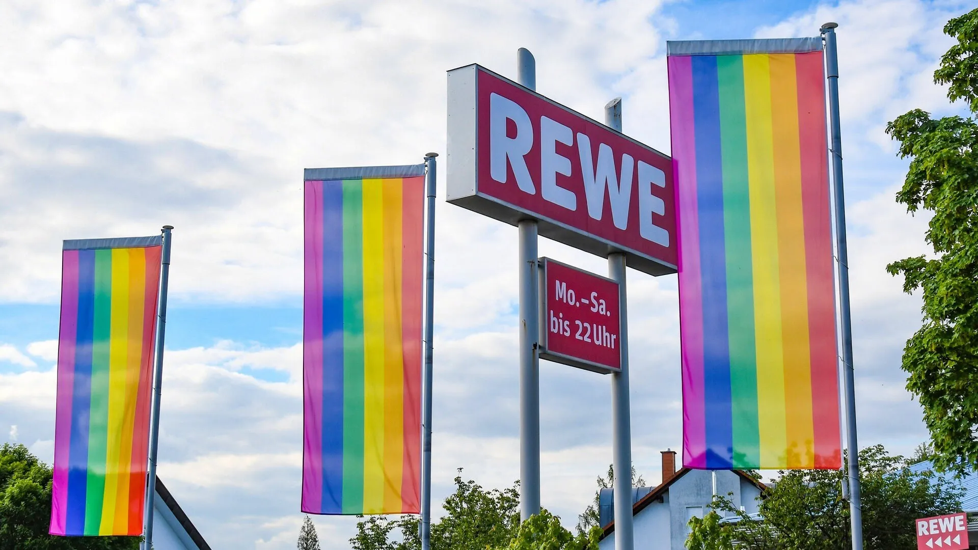 Die One-Love-Binde, ein Symbol, das in Katar für Kontroversen sorgte.