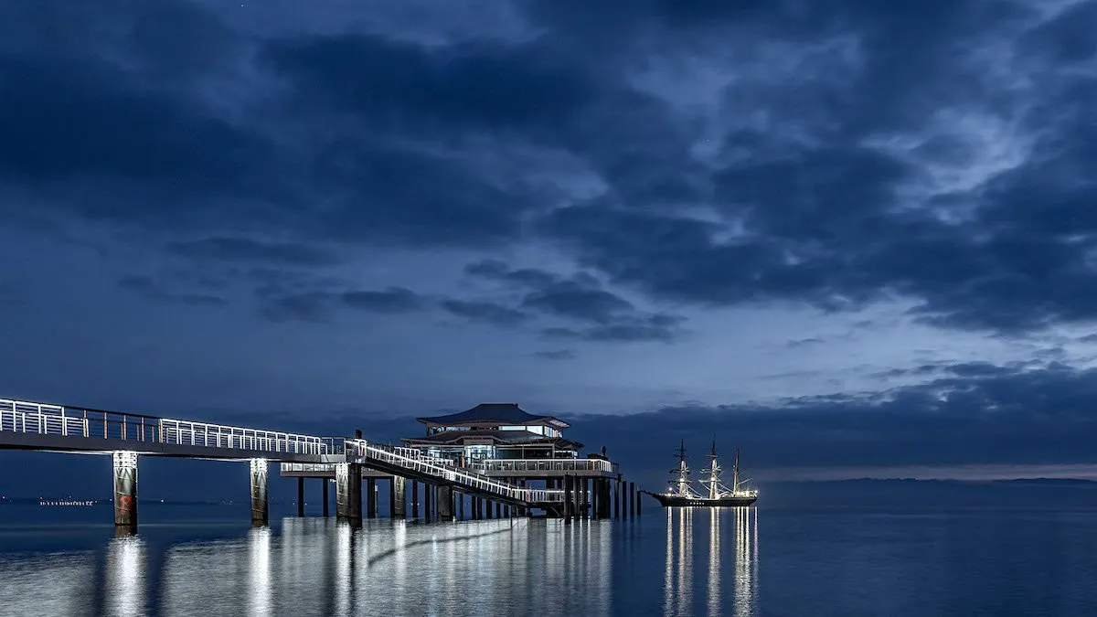 Die Seebrücke des Timmendorfer Strands ist ein schönes Ziel an der Ostsee – auch für Fotografen
