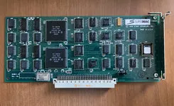 Die SuperMac ThunderStorm DSP-Karte, bekannt für ihre Beschleunigung von Adobe Photoshop