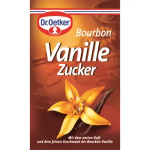 Dr. Oetker Bourbon Vanillezucker Verpackung