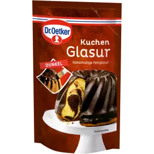 Dr. Oetker Kuchen Glasur dunkel