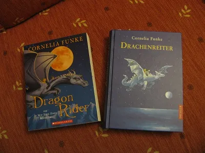 Drachenreiter Buchcover von Cornelia Funke