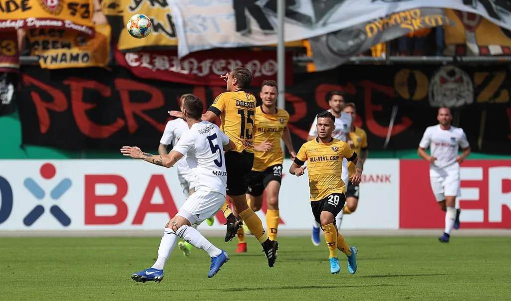 Dynamo Dresden gegen TuS Dassendorf im DFB-Pokal