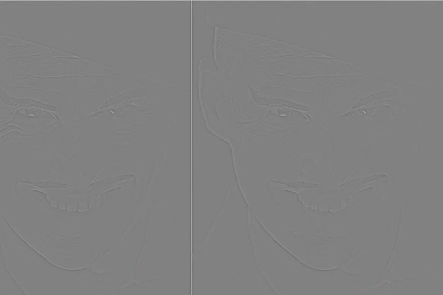 Ebenenmodus auf Linear Light setzen