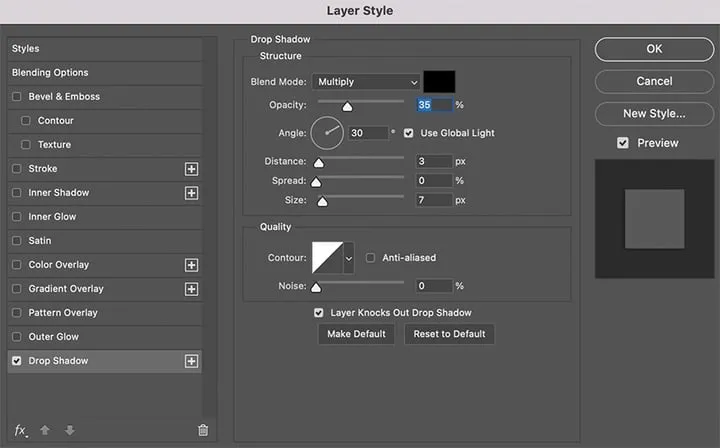 Ebenenstile in Photoshop