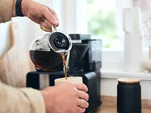 ECBC Siegel auf der Melitta EPOS Kaffeemaschine