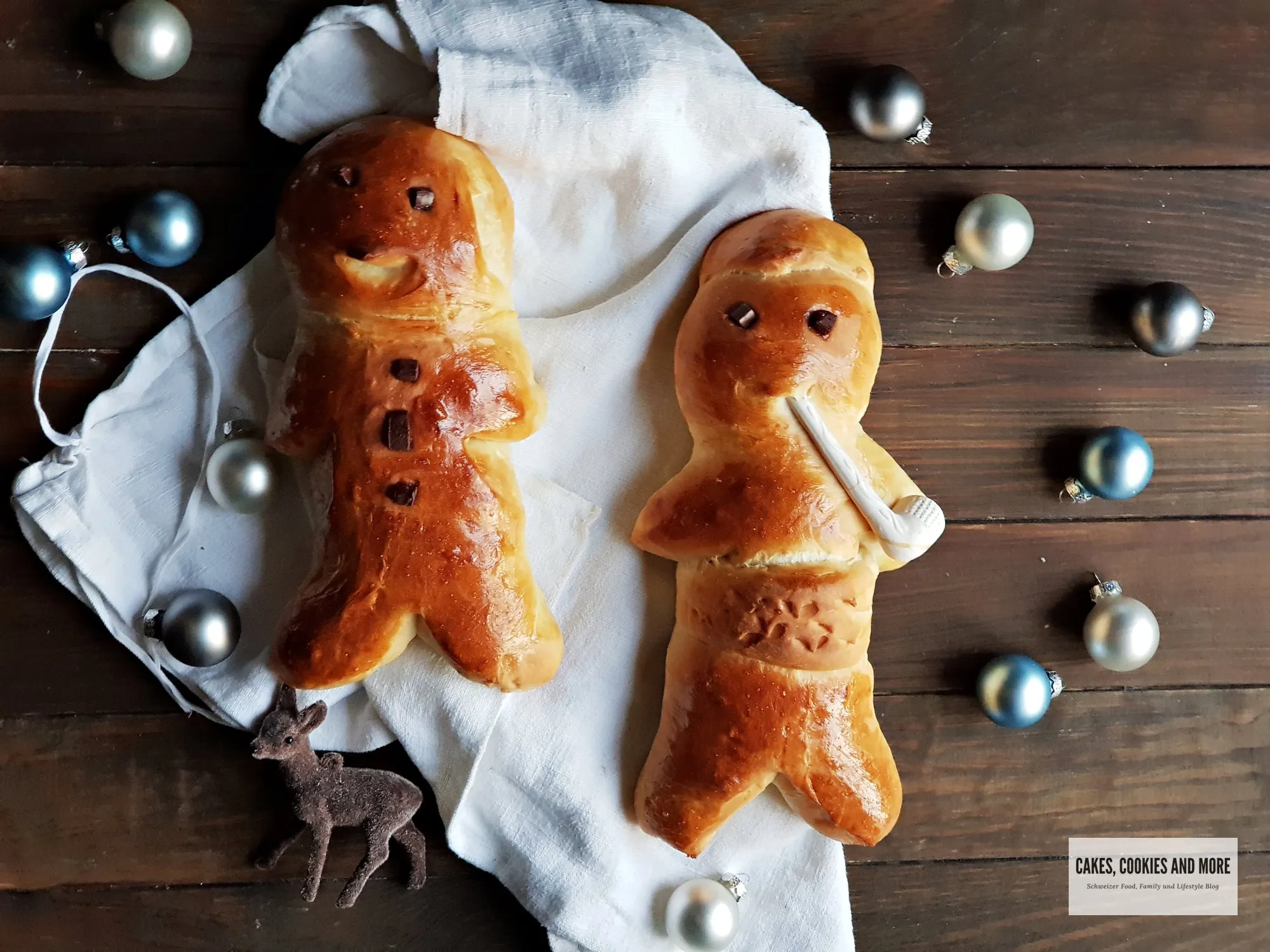 Ein Backblech voller Grittibänze