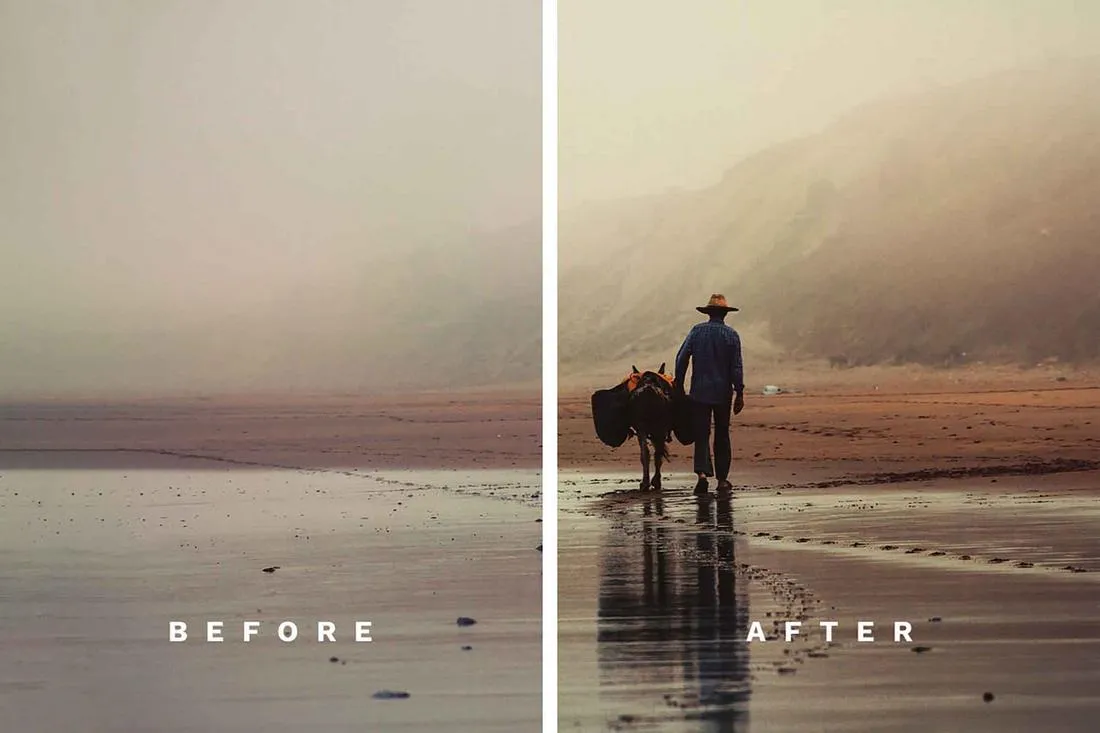 Ein Beispiel für filmisch inspirierte Photoshop Actions